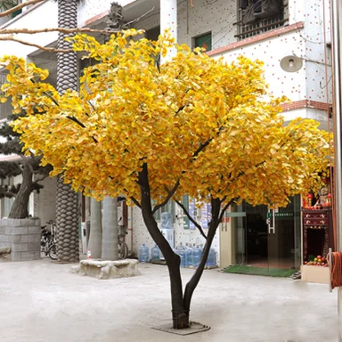Testreszabott sárga ginkgo kívánságfa