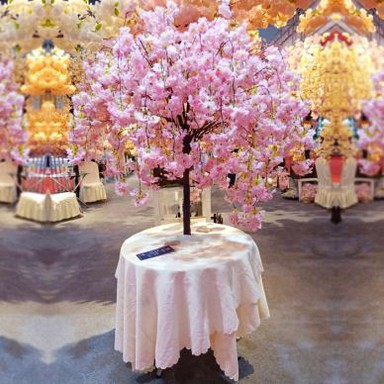 Beltéri középső rész Silk Cherry Blossom Tree