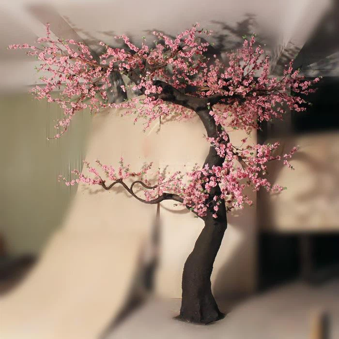 Faux Cherry Blossom Tree