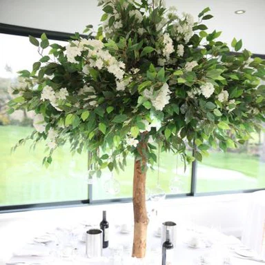 5 láb beltéri mesterséges fikuszfa esküvői díszekhez