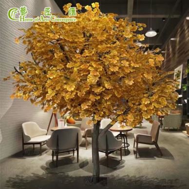Mesterséges Ginkgo fa dekoráció