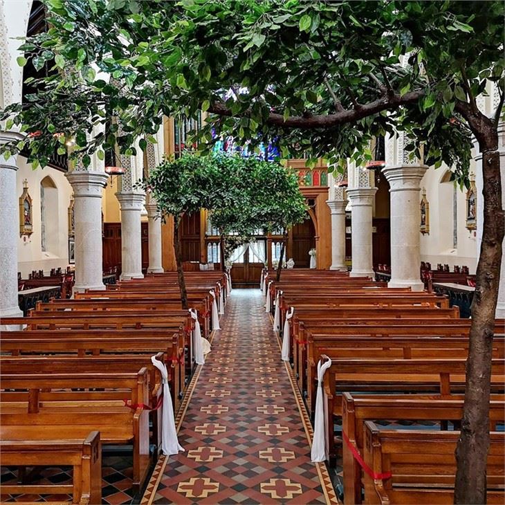 320cm Fake Canopy Ficus Tree
