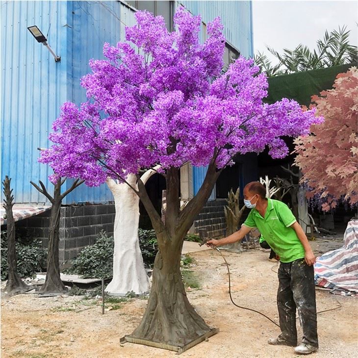 Artificial Purple Tree Indoor